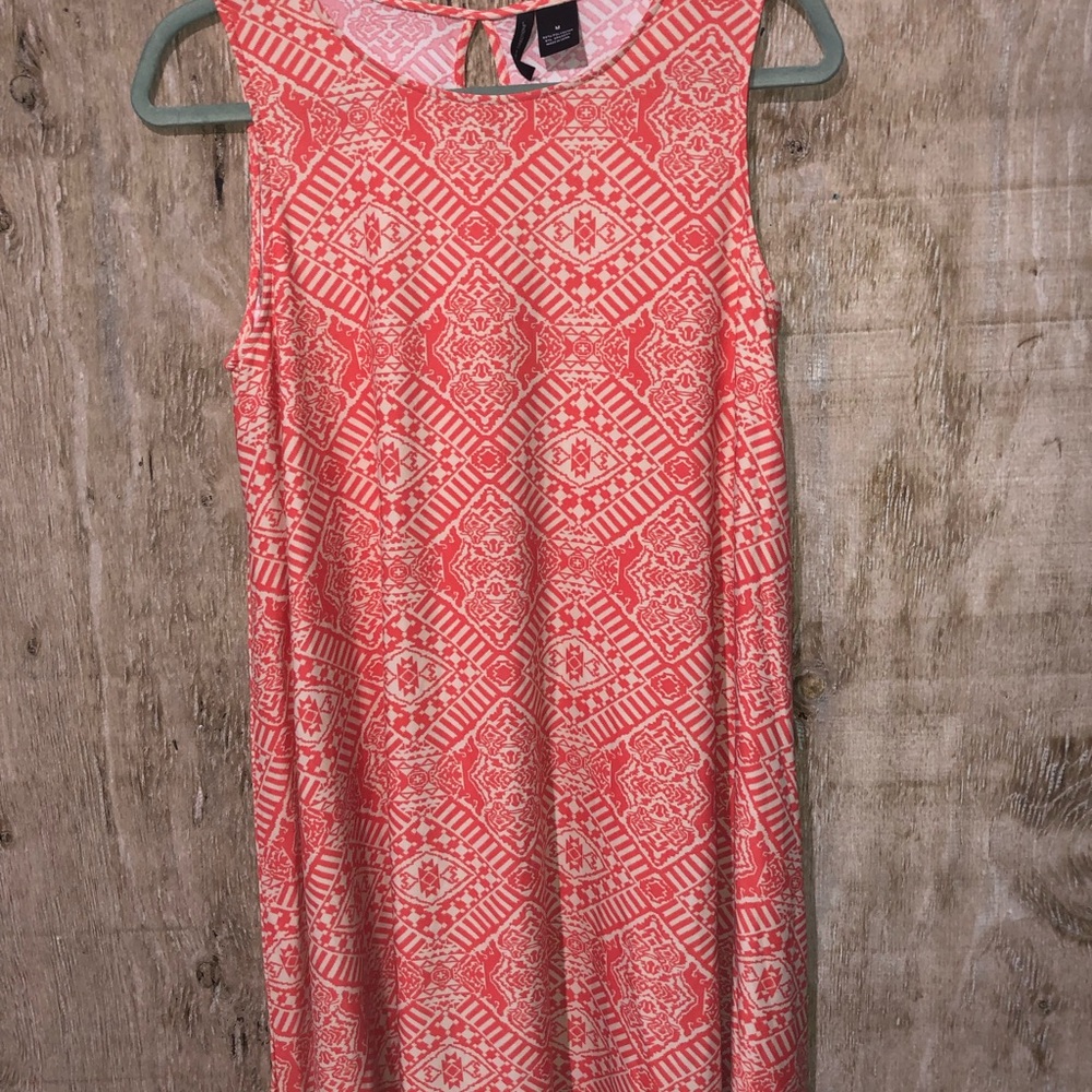 Pink Tribal Summer Dress